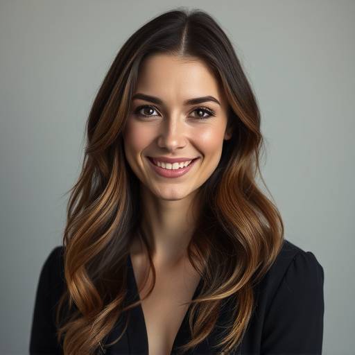 Portrait of Isabelle Moreau, lead photographer at Lumiere Lens